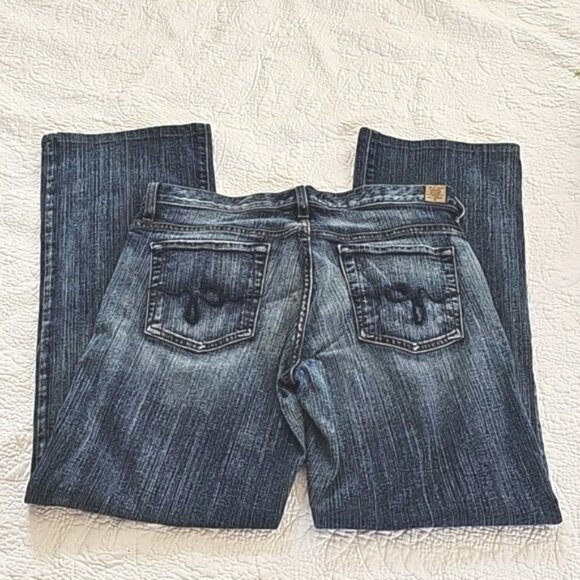 Guess Women's Jeans Size 29 Blue Denim Straight Leg Stretch Classic Casual - Picture 13 of 16